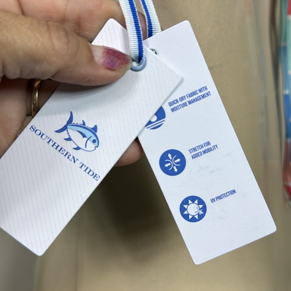 (L1) SOUTHERN TIDE, Colorful Striped Bikini Top, sizes S, XS - Picture 5 of 10